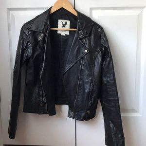Leather jacket